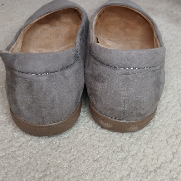 Suede Naturalizer 'Flexy' Slip-on Flat In Gray - 7.5 - Picture 7 of 9